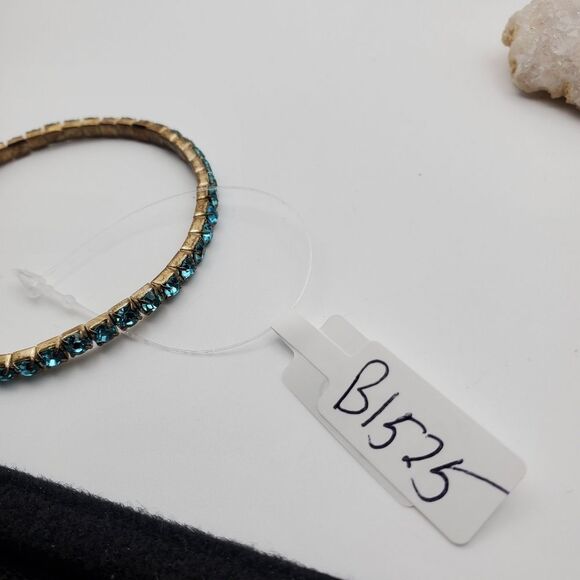 Sea crystal bracelet stretch B1525 - Picture 4 of 4